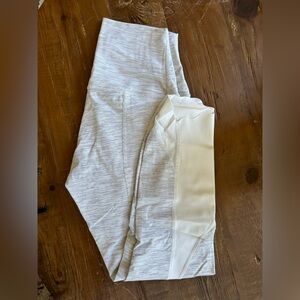 Lululemon Wunder Under Scalloped Hem High-Rise Crop